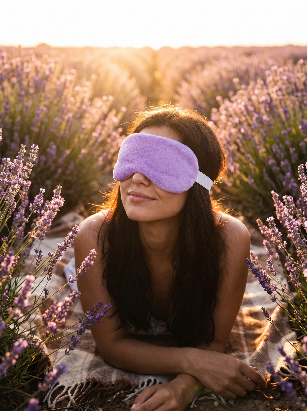 Lavender Sleep Mask - One Size