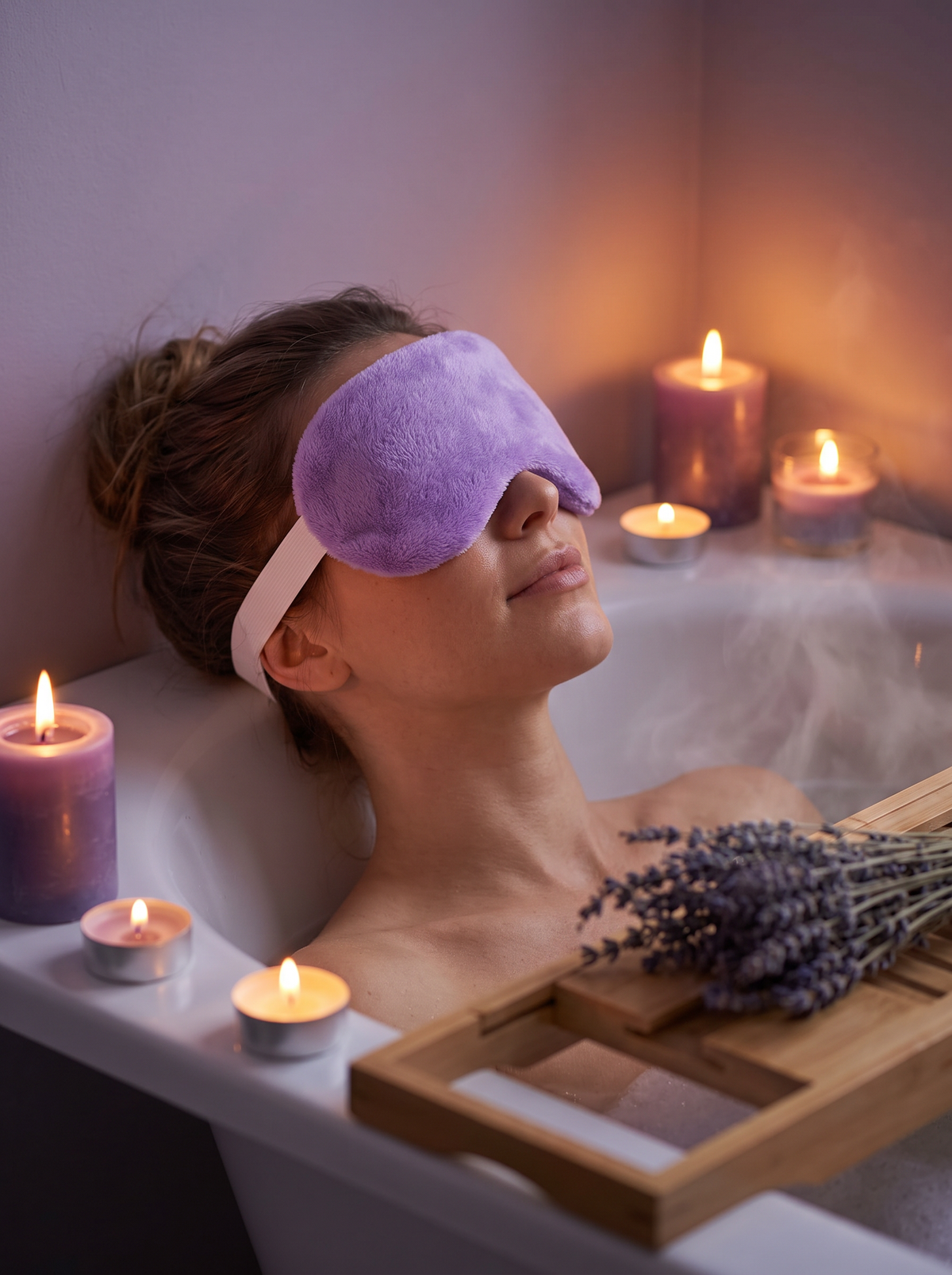 Lavender Sleep Mask - One Size